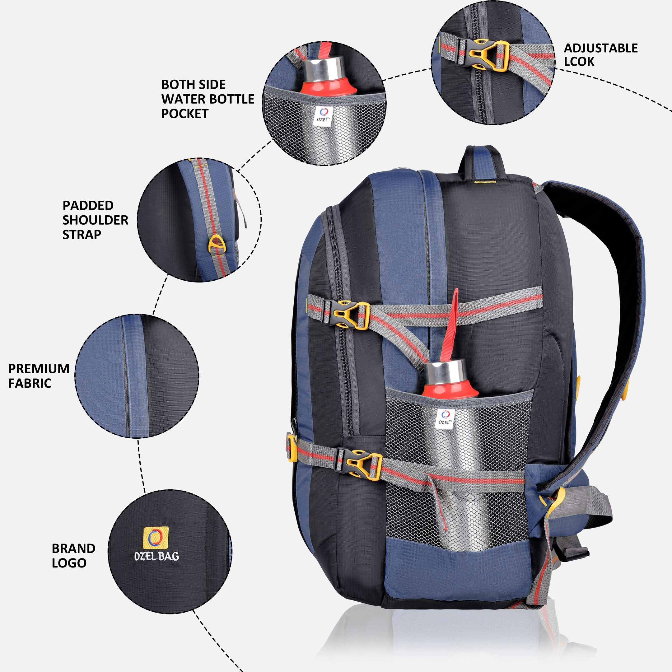 OZEL TRACKING TARAVEL BAG 1.3